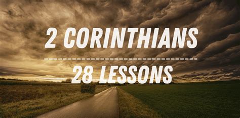 study guide for 2 corinthians 1
